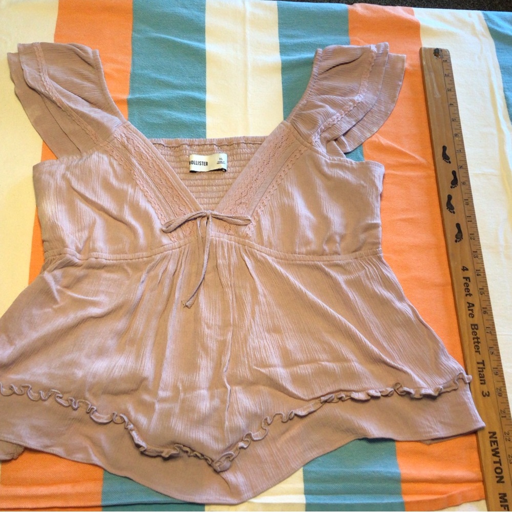 Hollister summer shirt.